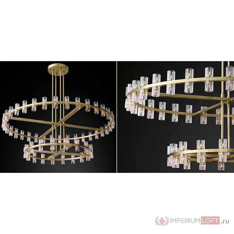 Люстра Restoration Hardware Arcachon Round 2-Tier Chandelier от ImperiumLoft