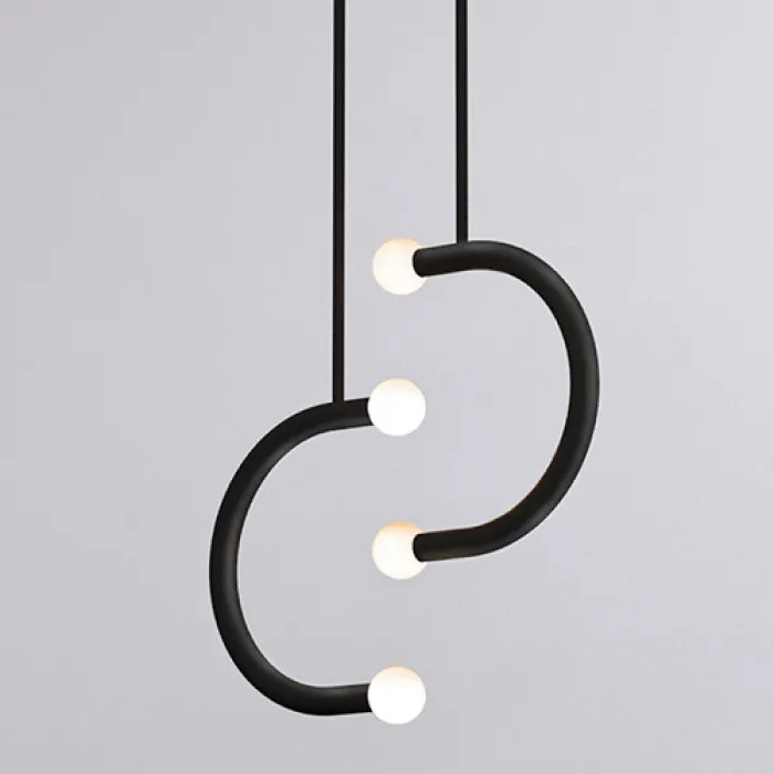 Подвесной светильник Bower Studios Double Pendant C Lights от ImperiumLoft