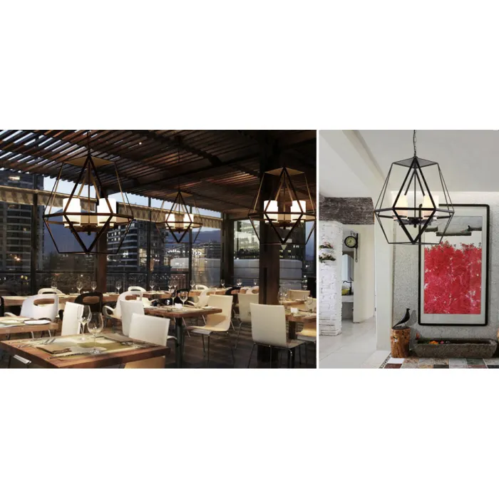 Люстра Gem Hanging Light Fixture marble от ImperiumLoft