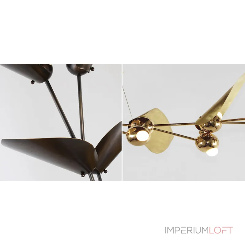 Дизайнерская подвесная люстра LAVRA 7 buds Дизайнерская подвесная люстра LAVRA 7 buds