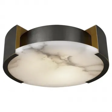 Потолочный светильник Melange Flush Mount Lamp black от ImperiumLoft