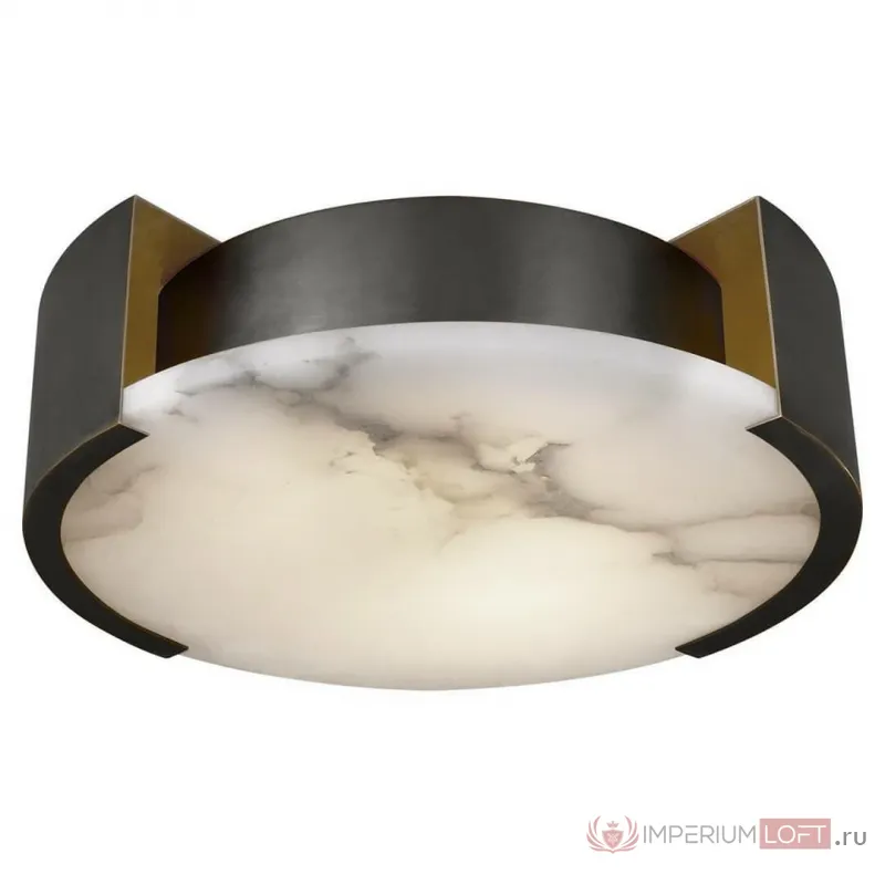 Потолочный светильник Melange Flush Mount Lamp black от ImperiumLoft