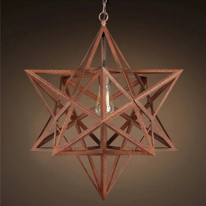Подвесной светильник Star Vintage Iron от ImperiumLoft