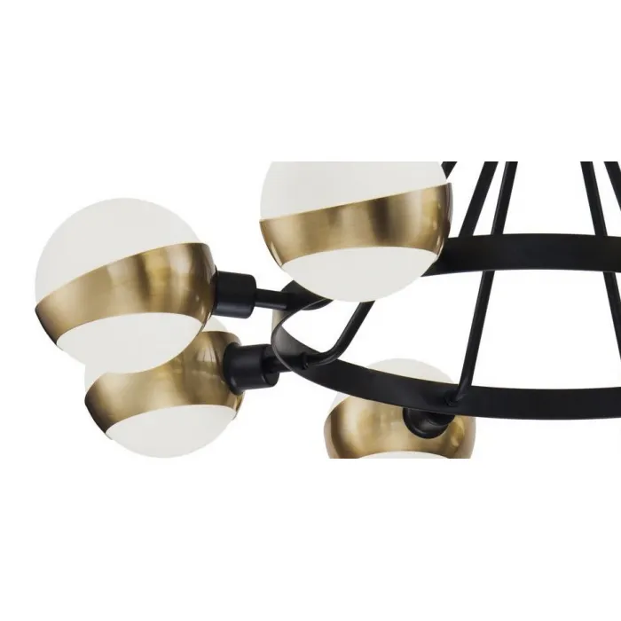 Люстра Hold Ball Brass Chandelier 8 от ImperiumLoft