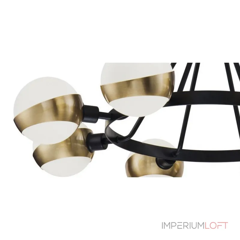 Подвесная люстра Hold Ball Brass Chandelier 8