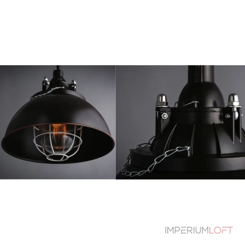 Светильник Loft Industrial Metal Cage Вreamboat
