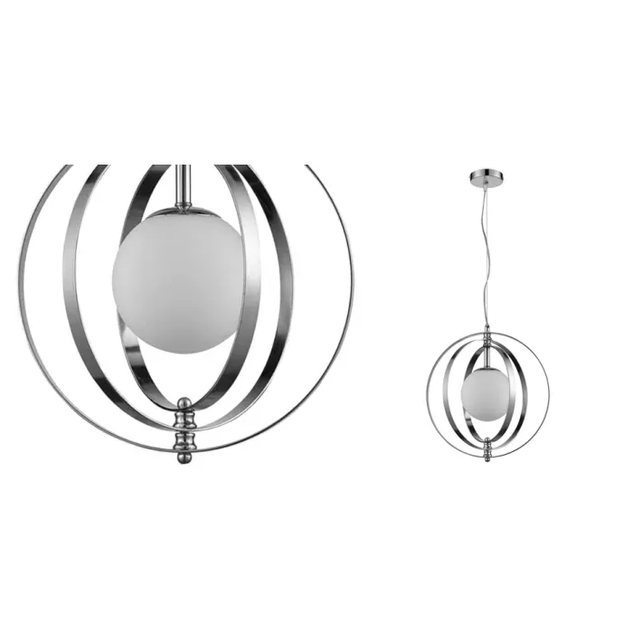 Светильник Satellite Three Rings Chrome от ImperiumLoft