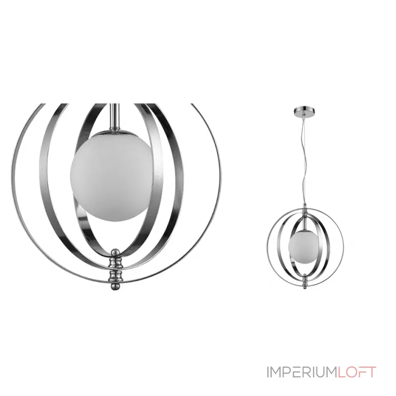 Светильник Satellite Three Rings Chrome от ImperiumLoft Светильник Satellite Three Rings Chrome от ImperiumLoft