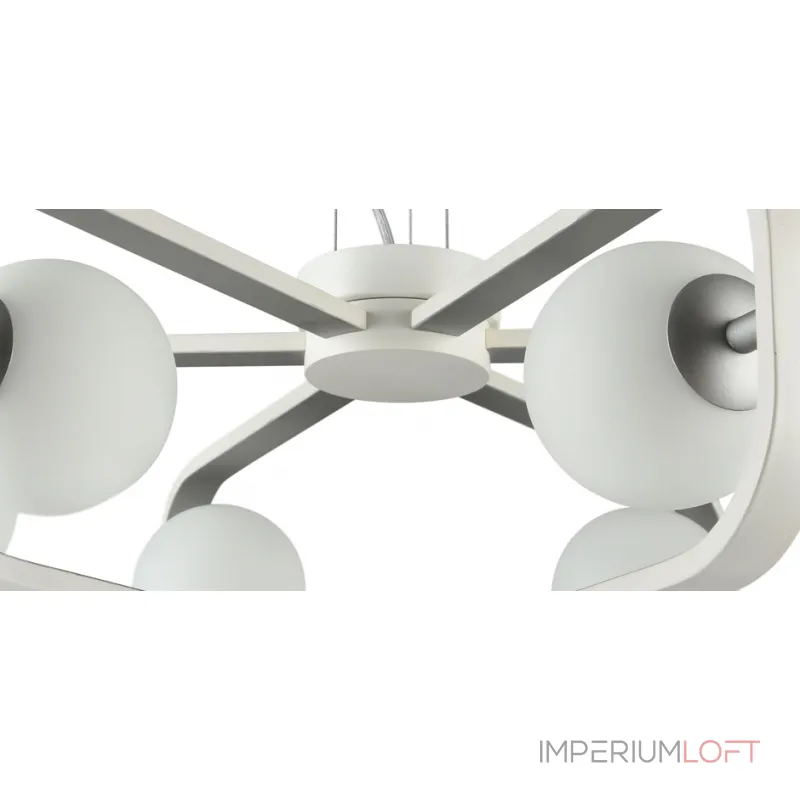 Подвесной светильник Michele Ball Chandelier Silver 6