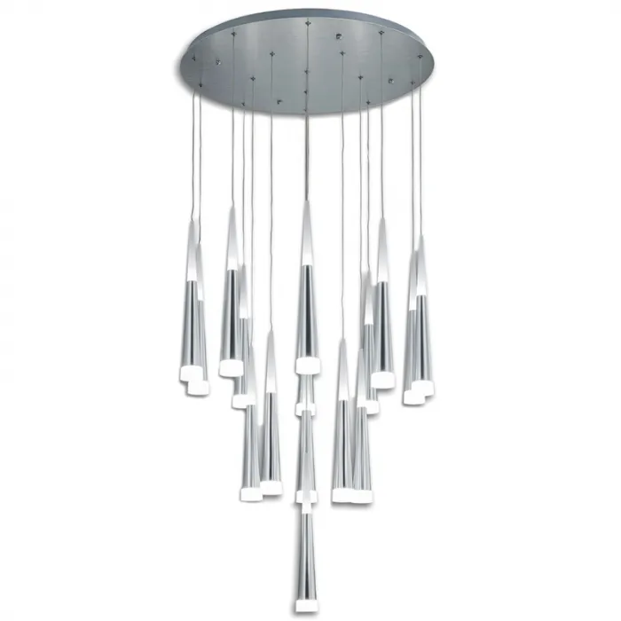 Люстра Vibia Slim Jordi Vilardell Silver Cascade 16 от ImperiumLoft