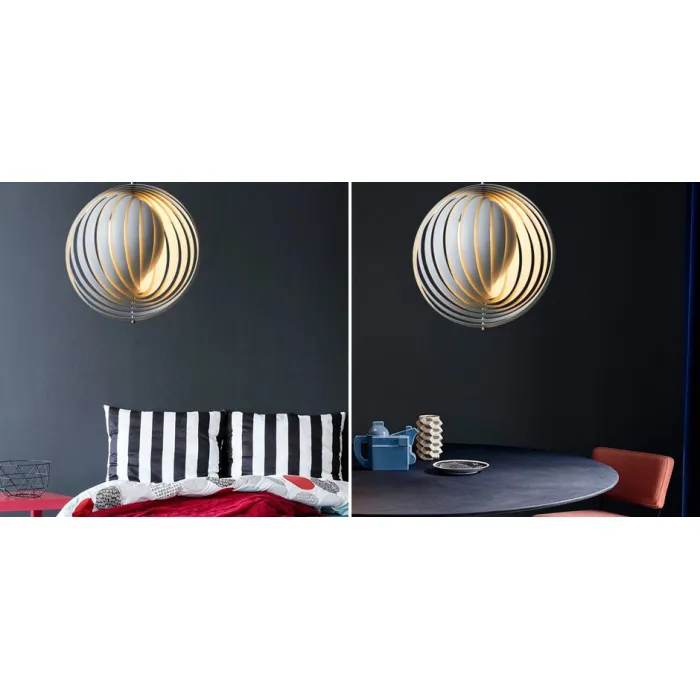 Подвесной светильник Led Pendant Rotates Space Ball Metal от ImperiumLoft