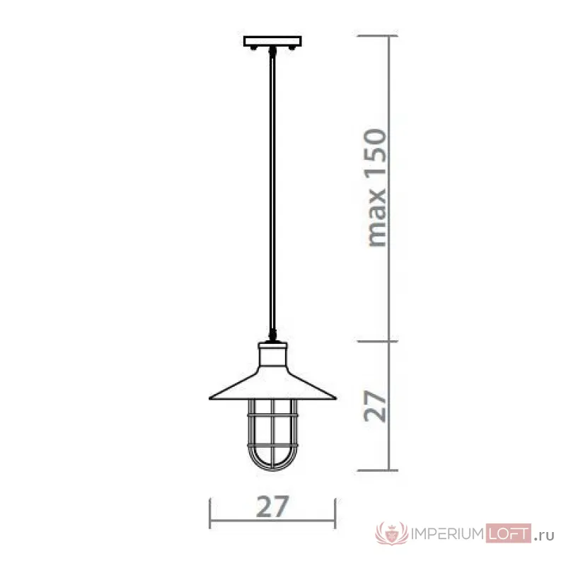 Подвесной светильник Night Fire Pendant от ImperiumLoft
