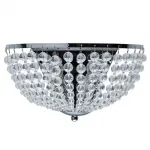 Бра Virginia Clear Beads Wall Lamp chrome