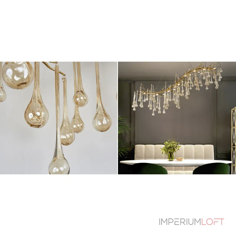 Подвесная люстра Droplet Branch Chandelier Подвесная люстра Droplet Branch Chandelier