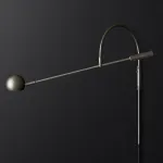 Бра Restoration Hardware ORBITER II Wall lamp Black