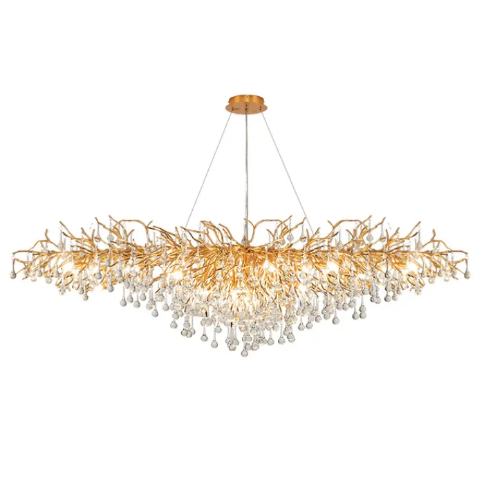 Люстра Droplet Chandelier oval L160 от ImperiumLoft