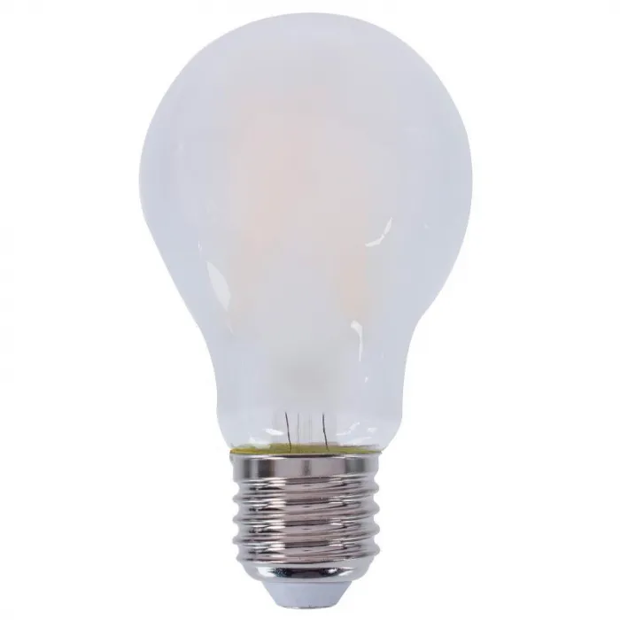 Белая матовая лампочка LED E27 6W  - 123315-22 тёплый свет от ImperiumLoft