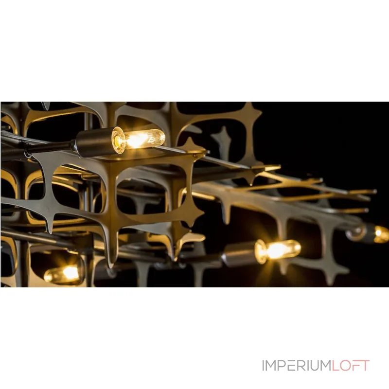 Люстра на штанге HUBBARDTON FORGE GRID PENDANT