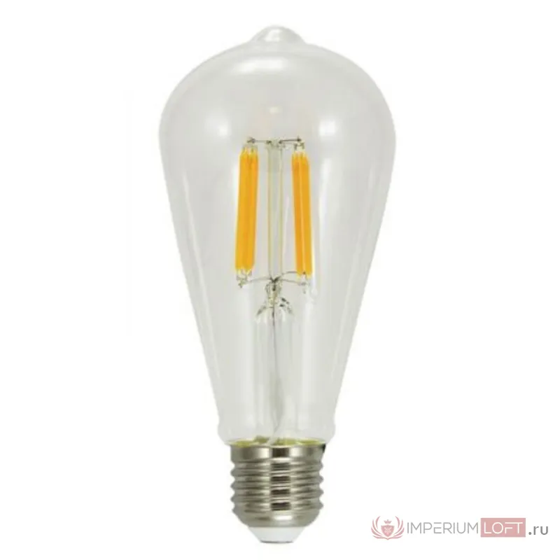 Лампа Эдисона ST64 LED 5 W E27 прозрачная от ImperiumLoft