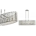Люстра Metal Waves Vintage Oval от ImperiumLoft