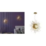 Подвесной Светильник Золотое Солнце Gold Sun от ImperiumLoft