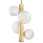 Подвесной светильник Hudson Valley Hinsdale Pendant In Aged Brass от ImperiumLoft