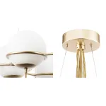 Подвесная люстра Melissa Chandelier Champagne 6