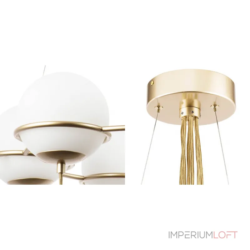 Подвесная люстра Melissa Chandelier Champagne 6