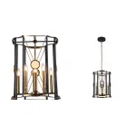 Подвесная люстра Candles Cell Gold