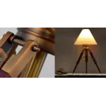 Настольная лампа Table Standing Lamp Red от ImperiumLoft