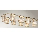 Люстра Crystal Pendants gold 10