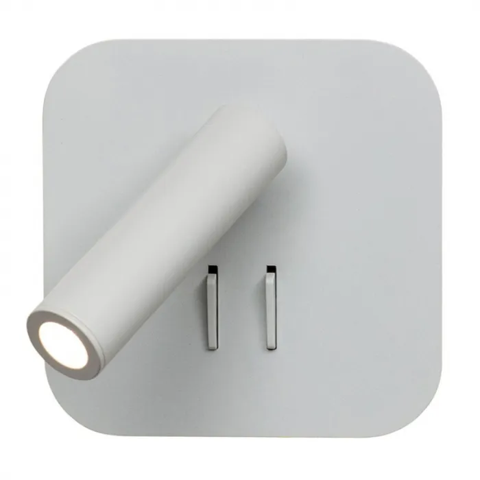 Настенный спот White Square Spot Wall Lamp от ImperiumLoft