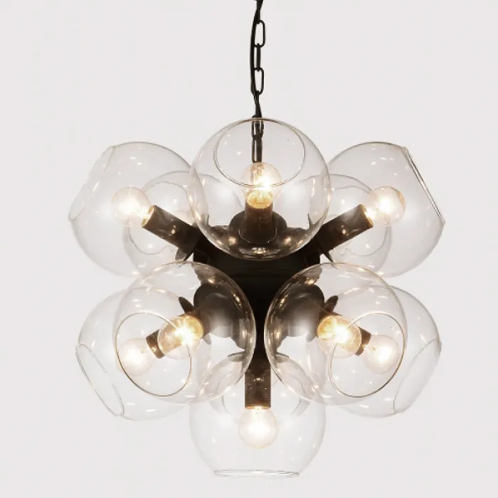 Люстра Sphere Cumulus Glass Chandelier 11 от ImperiumLoft