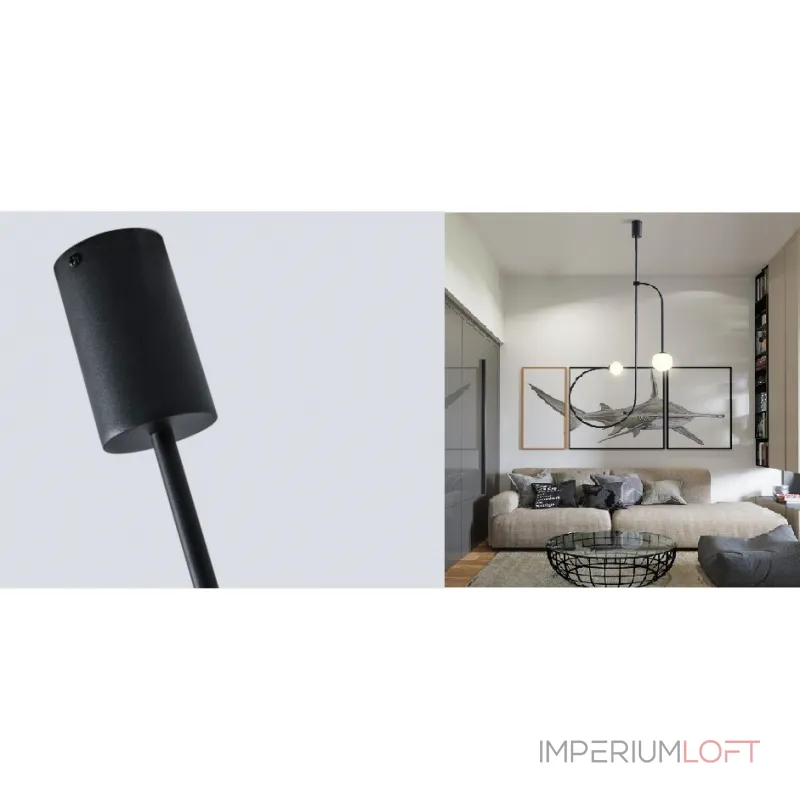 Люстра Fontana Amorosa Deluxe Black