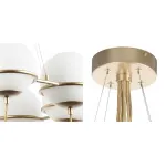 Подвесная люстра Melissa Chandelier Champagne 8