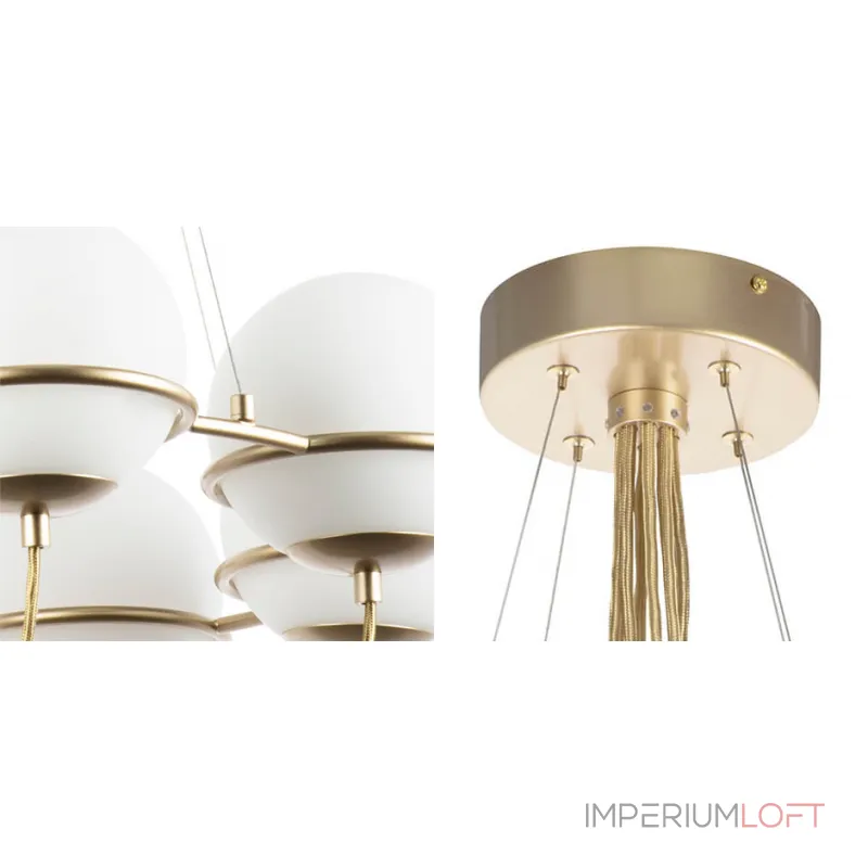 Подвесная люстра Melissa Chandelier Champagne 8