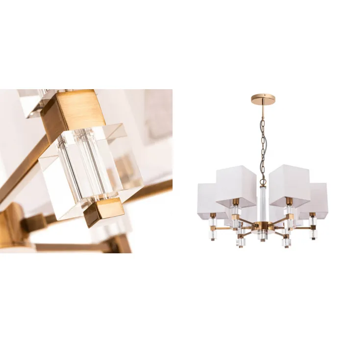 Люстра Tradonico Chandelier Brass от ImperiumLoft