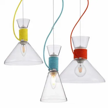 Подвесной Светильник Lamp With Multi-Colored Ropes