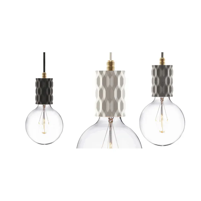 Подвесной светильник BETON GLITTER designed in 2015 от ImperiumLoft