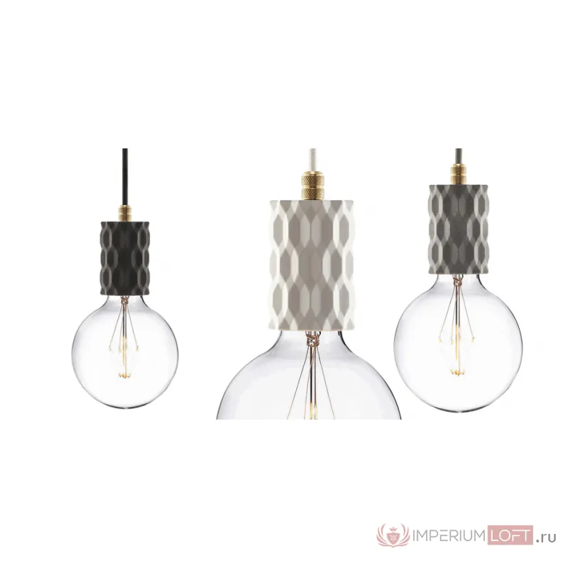 Подвесной светильник BETON GLITTER designed in 2015 от ImperiumLoft
