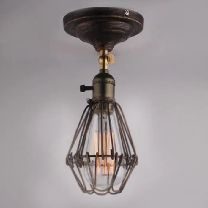 Потолочный светильник Top Loft Cage Pendant от ImperiumLoft
