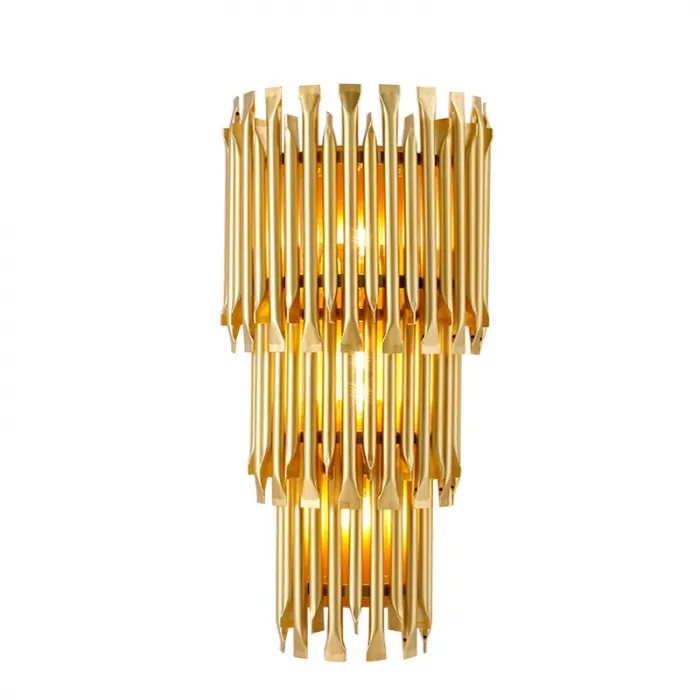 Бра MATHENY III WALL LAMP by DELIGHTFULL Gold от ImperiumLoft