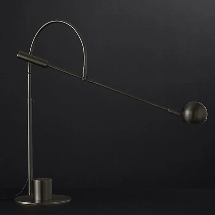 Настольная лампа Restoration Hardware ORBITER II desk lamp Black от ImperiumLoft