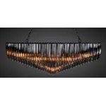Люстра Retro Frozen Glass Chandelier 100 от ImperiumLoft