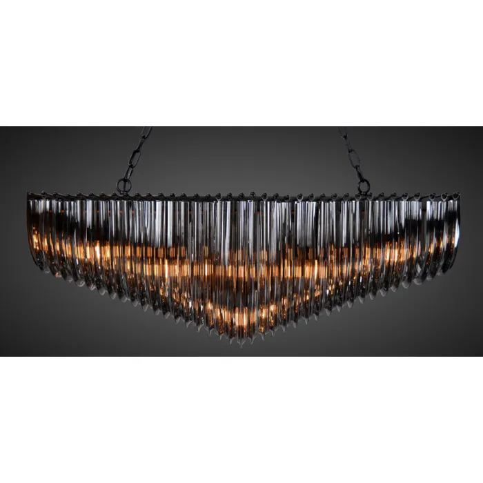Люстра Retro Frozen Glass Chandelier 100 от ImperiumLoft