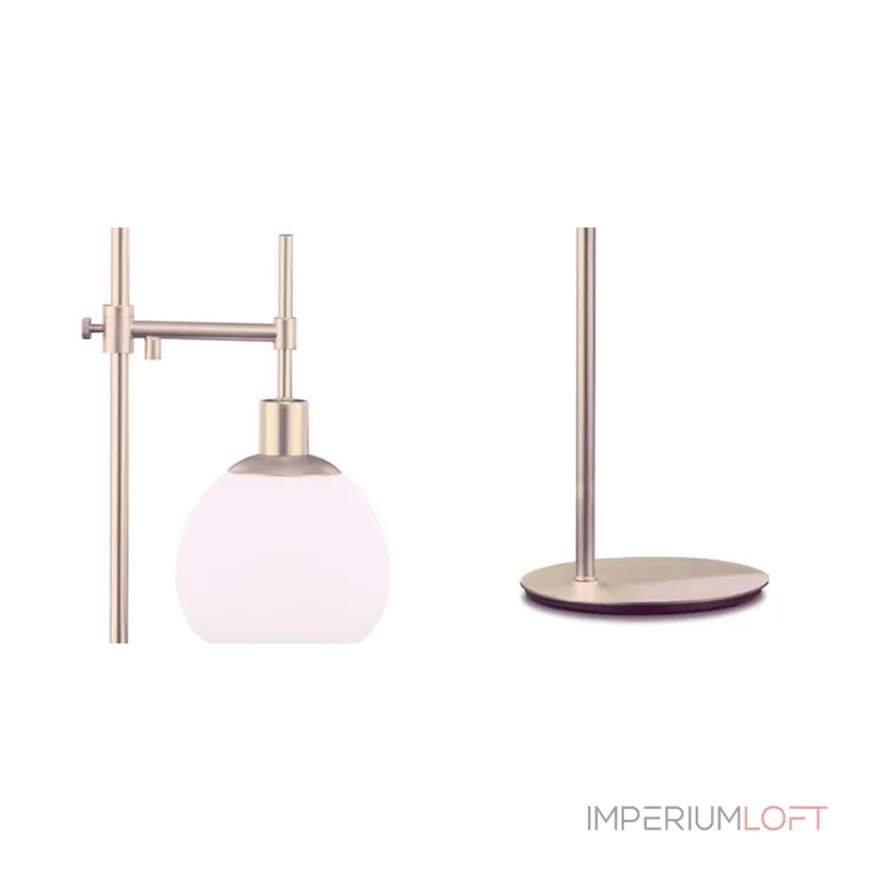Настольная лампа Tiepolo Ball Table lamp nickel