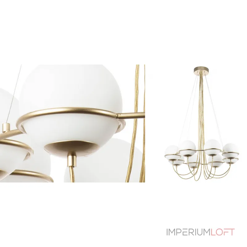 Подвесная люстра Melissa Chandelier Champagne 8