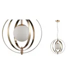 Светильник Satellite Three Rings Gold от ImperiumLoft
