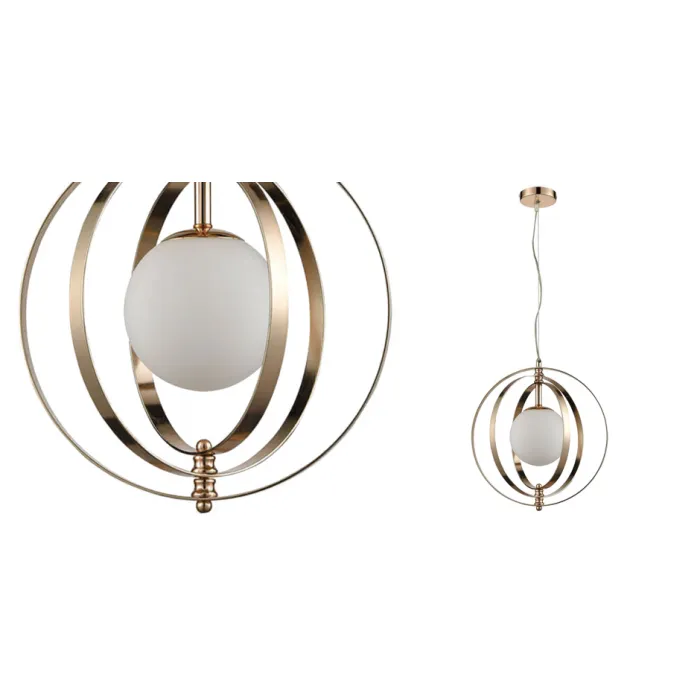 Светильник Satellite Three Rings Gold от ImperiumLoft