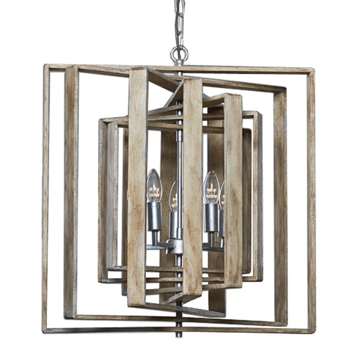 Люстра Contemporary 7 Layer Spiral Driftwood Chandelier Light от ImperiumLoft